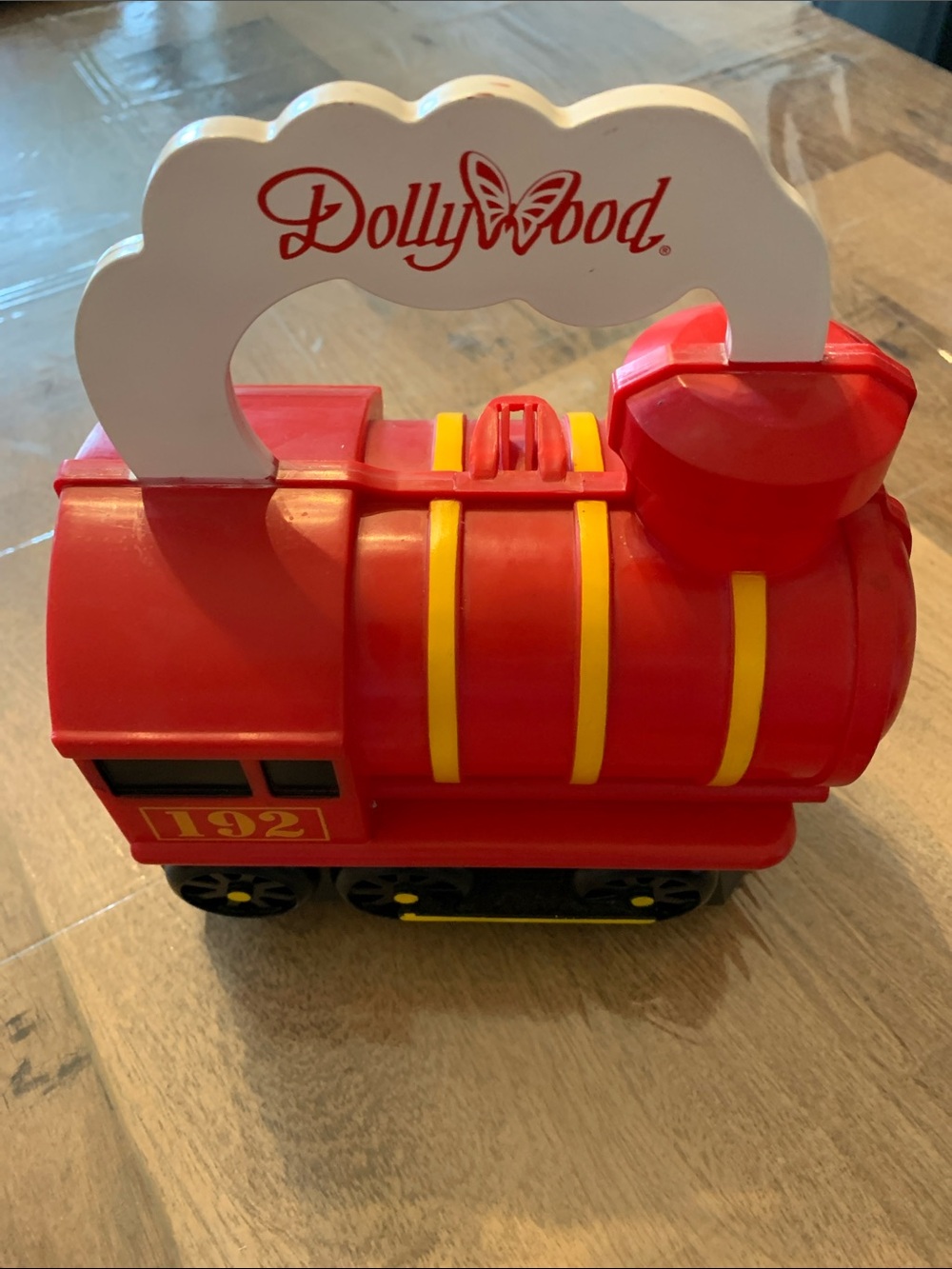 Dolly Parton  Dollywood Red Toy Train Carrying Case
